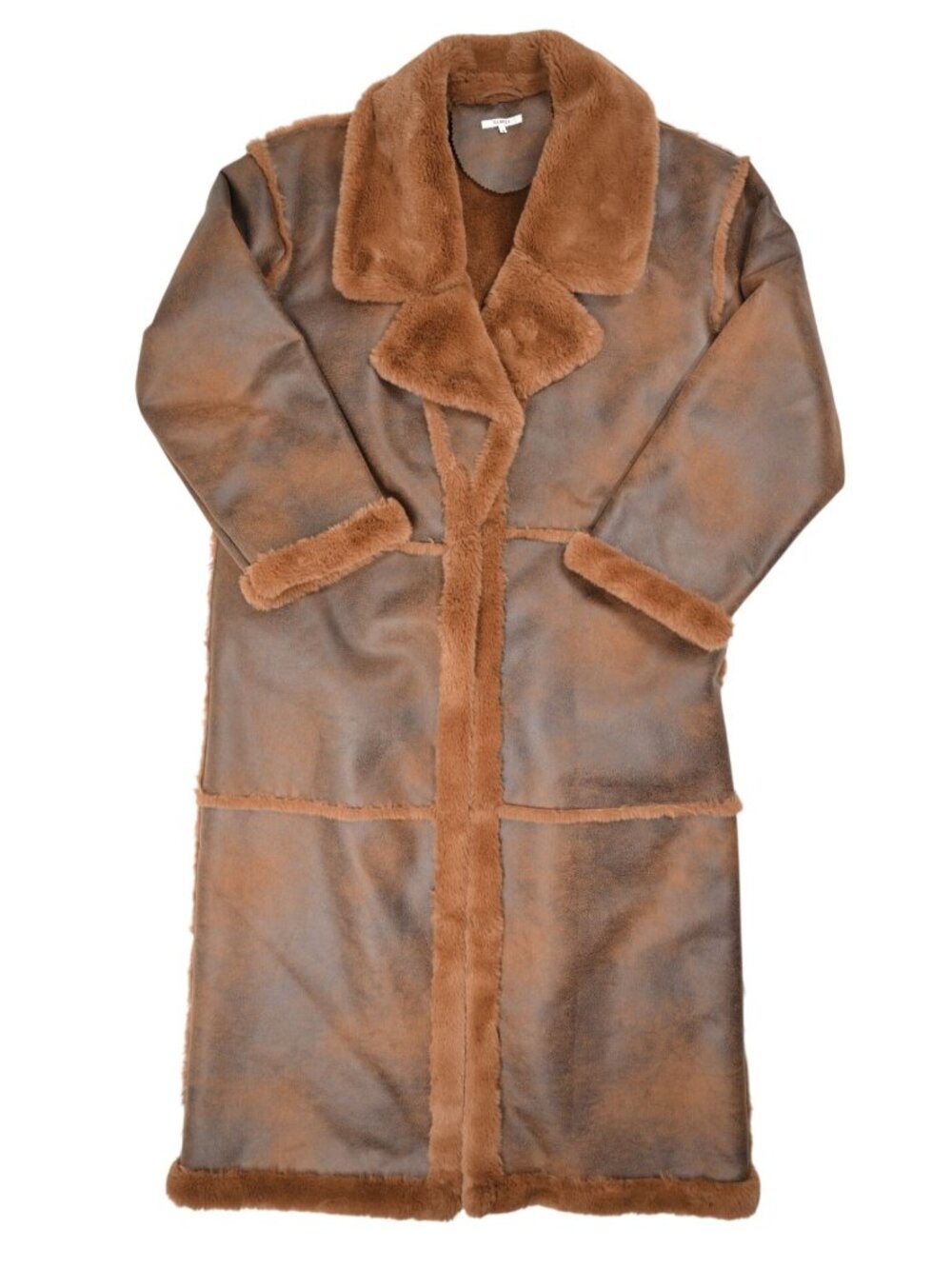 Tularosa x Marianna Hewitt Belen Coat in Cafe Brown